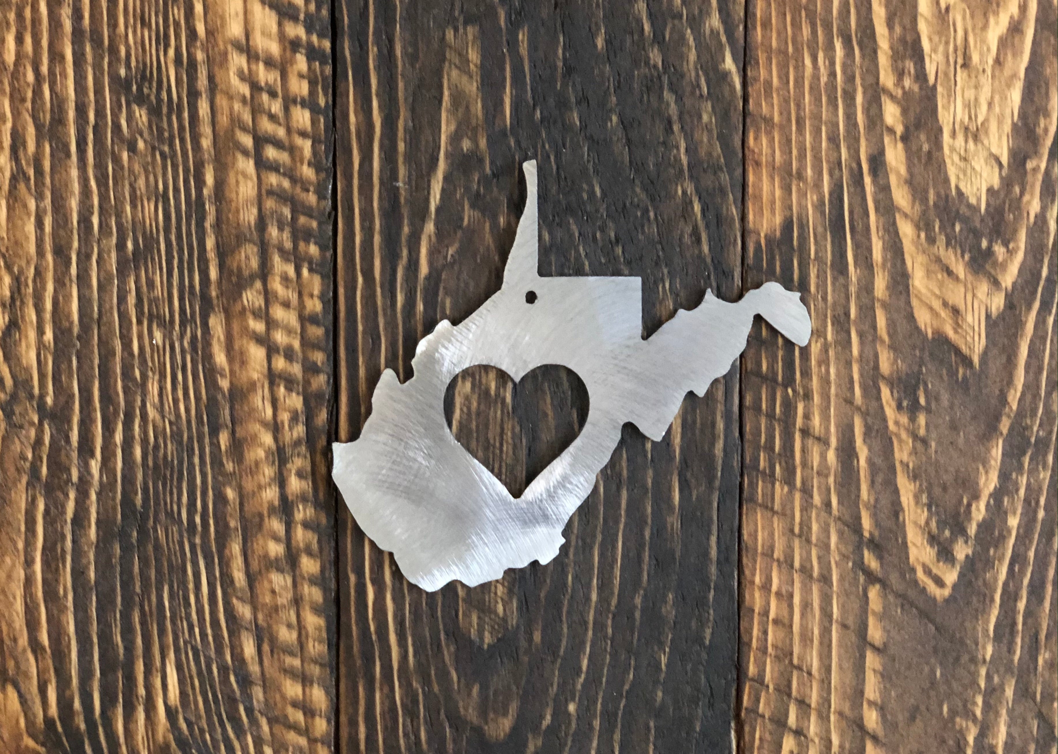 West Virginia Ornament