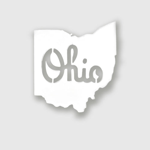 Ohio magnet design with word Ohio in the middle