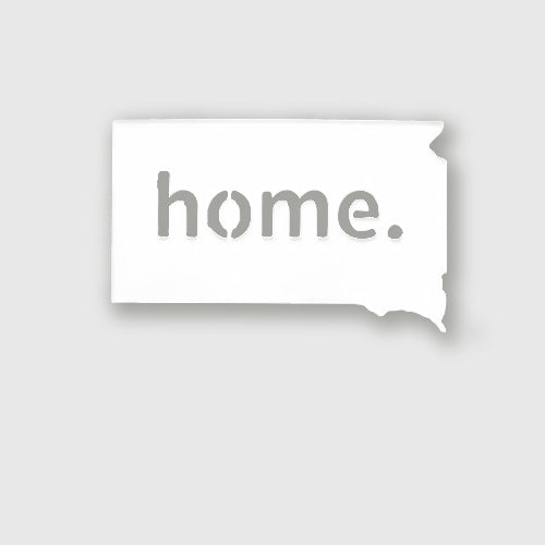 South Dakota magnet with the word home