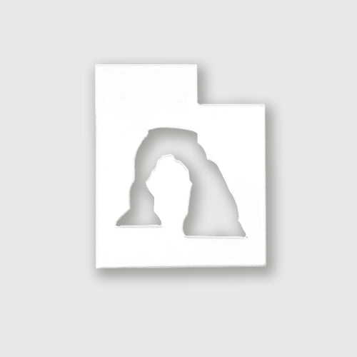 Utah magnet with Delicate Arch