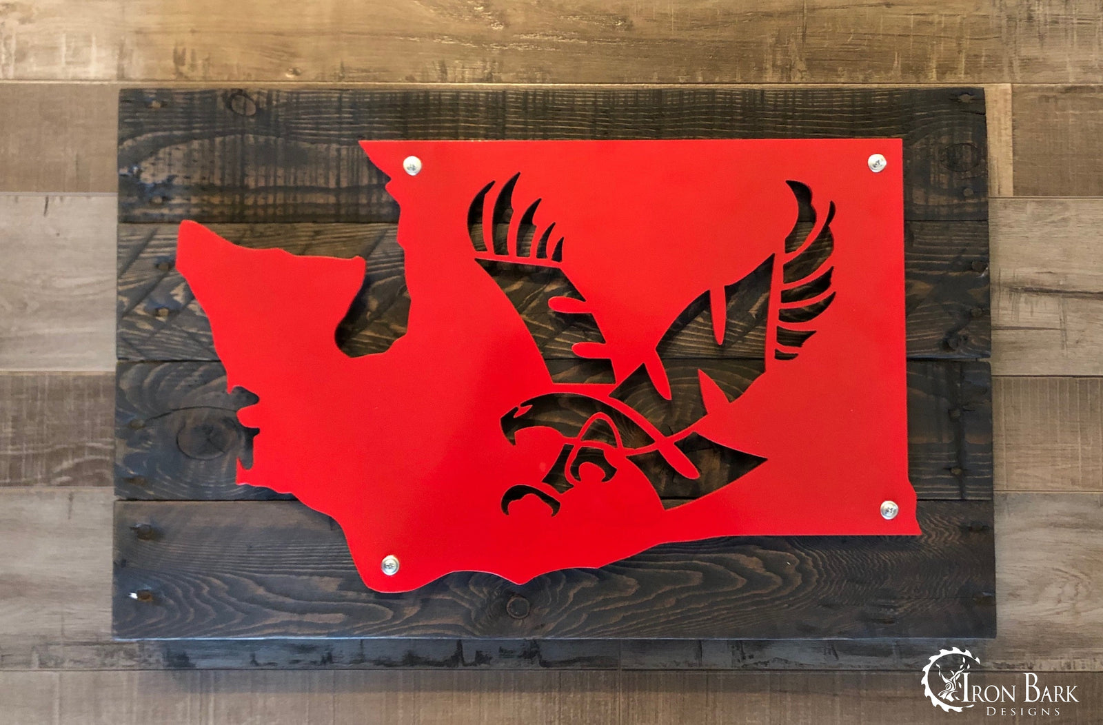 Eastern Washington University Eagles Metal Sign