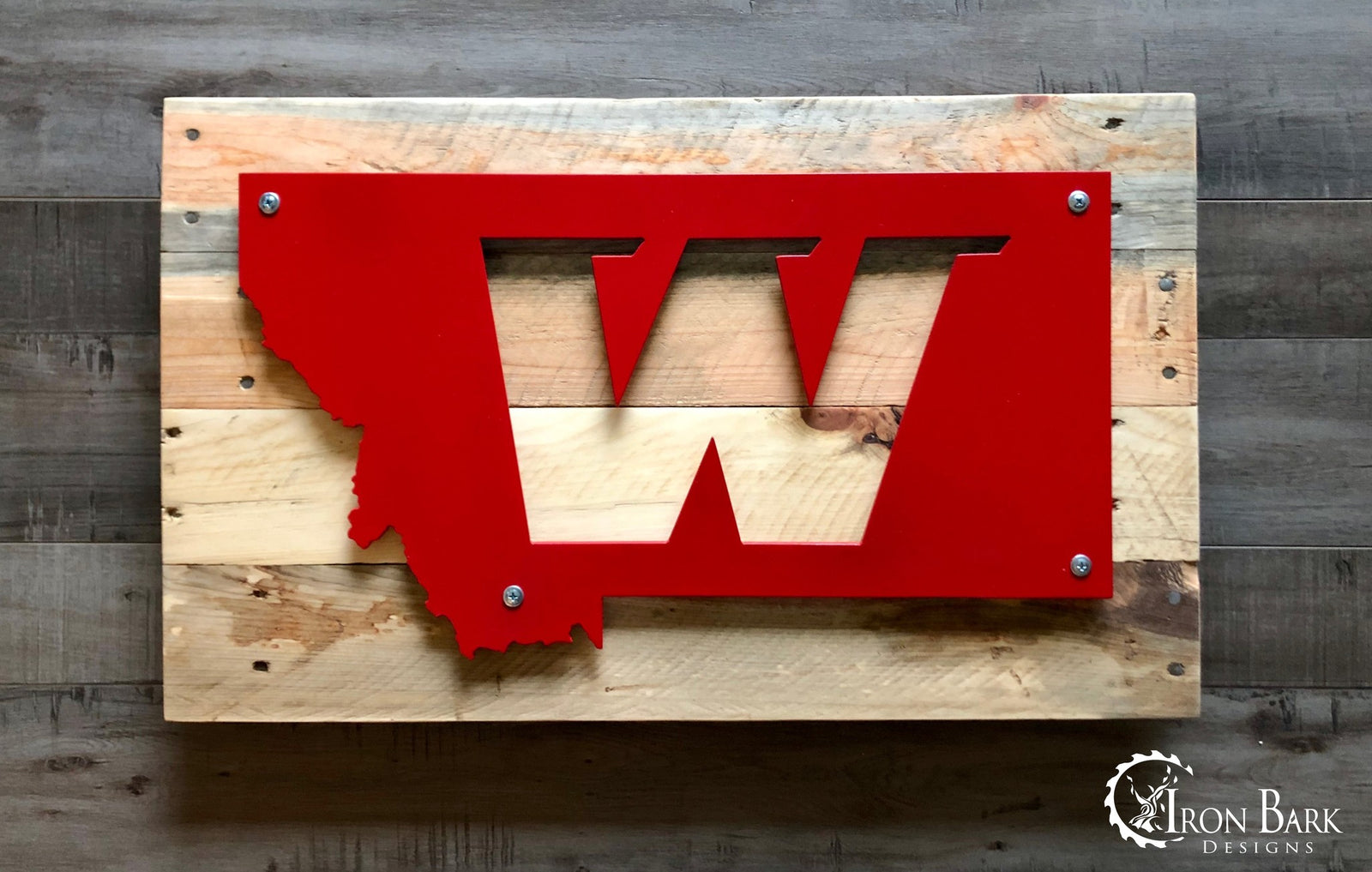 University of Montana Western Bulldogs Metal Sign