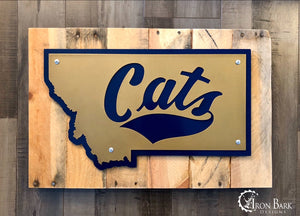 Montana State University Cats - Layered